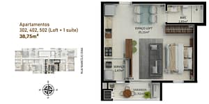 planta-Apartamentos-loft-302-402-502-imagine-383-apartamento-em-joinville-zoom-incorporadora planta-Apartamentos-loft-302-402-502-imagine-383-apartamento-em-joinville-zoom-incorporadora